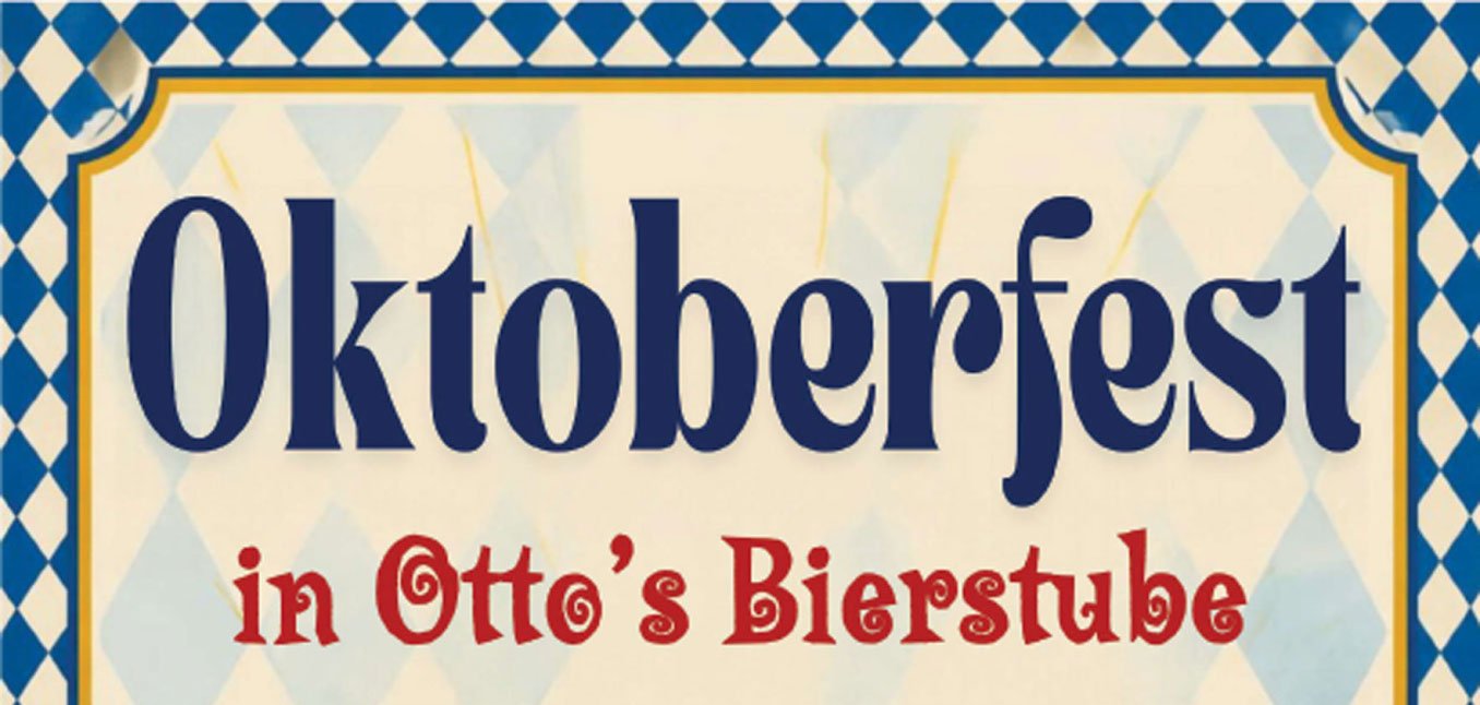 Flyer zum Oktoberfest