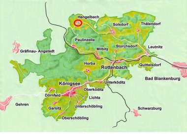 Karte Hengelbach