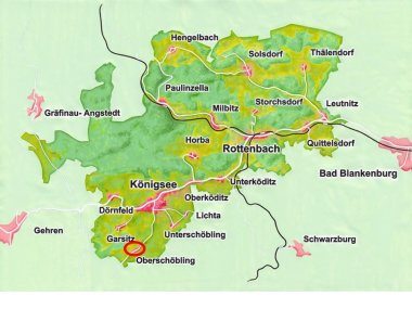 Karte Oberschöbling