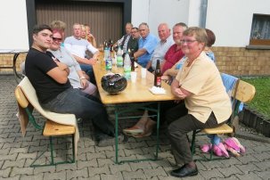 Gäste auf dem Fest