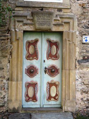 Kirchtür Oberhain