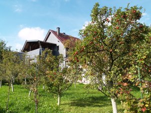 Garten mit Haus
