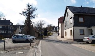 Straße nach Herschdorf