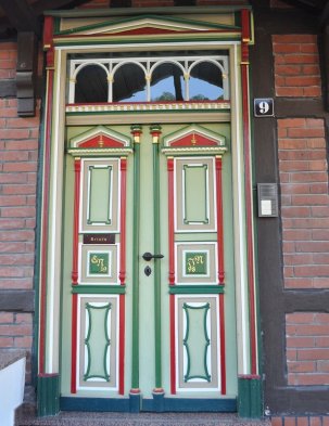 schöne Haustür in Rottenbach