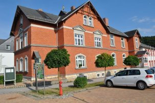 Bauarbeiten am Bahnhof